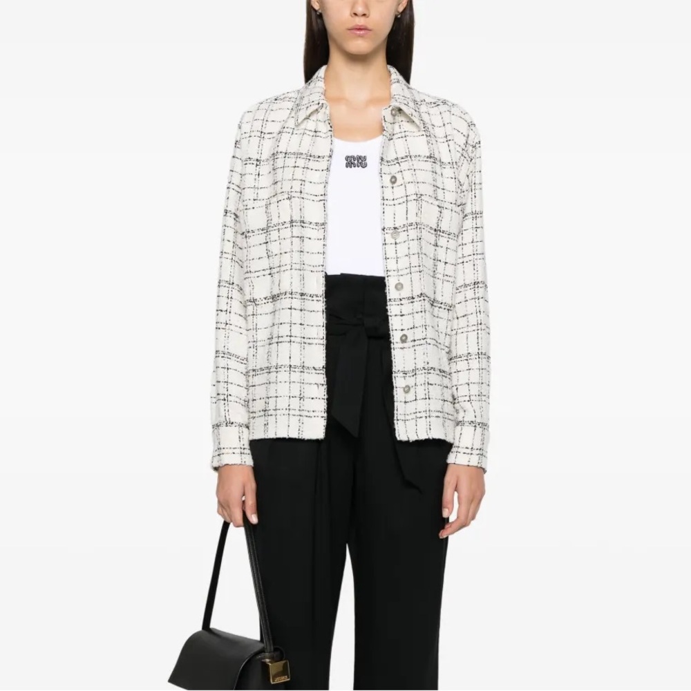 NWT. IRO Zunny Tweed Shacket/ Shirt/ Jacket. NEW